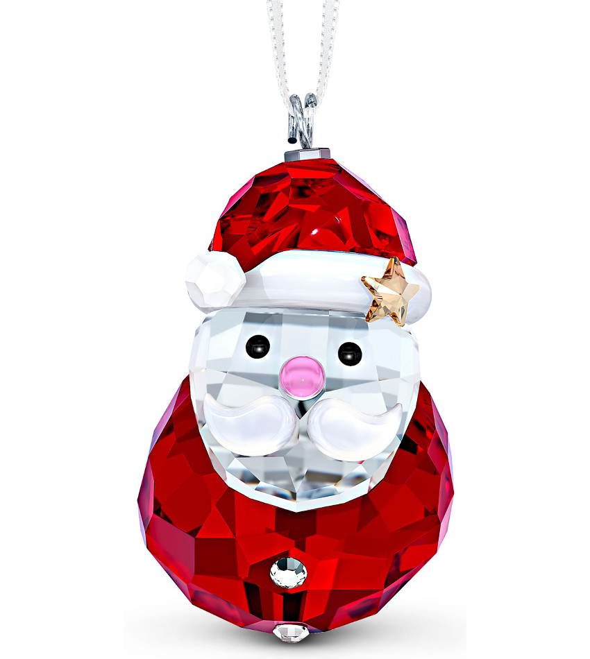 SWAROVSKI - ⭐︎スワロフスキー　ROCKING SANTA　サンタクロース⭐︎ Swarovski Rocking Santa Ornament Christmas -5544533 New | eBay